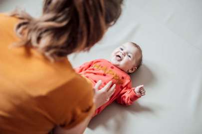 Een babymassage bij Kindergarden