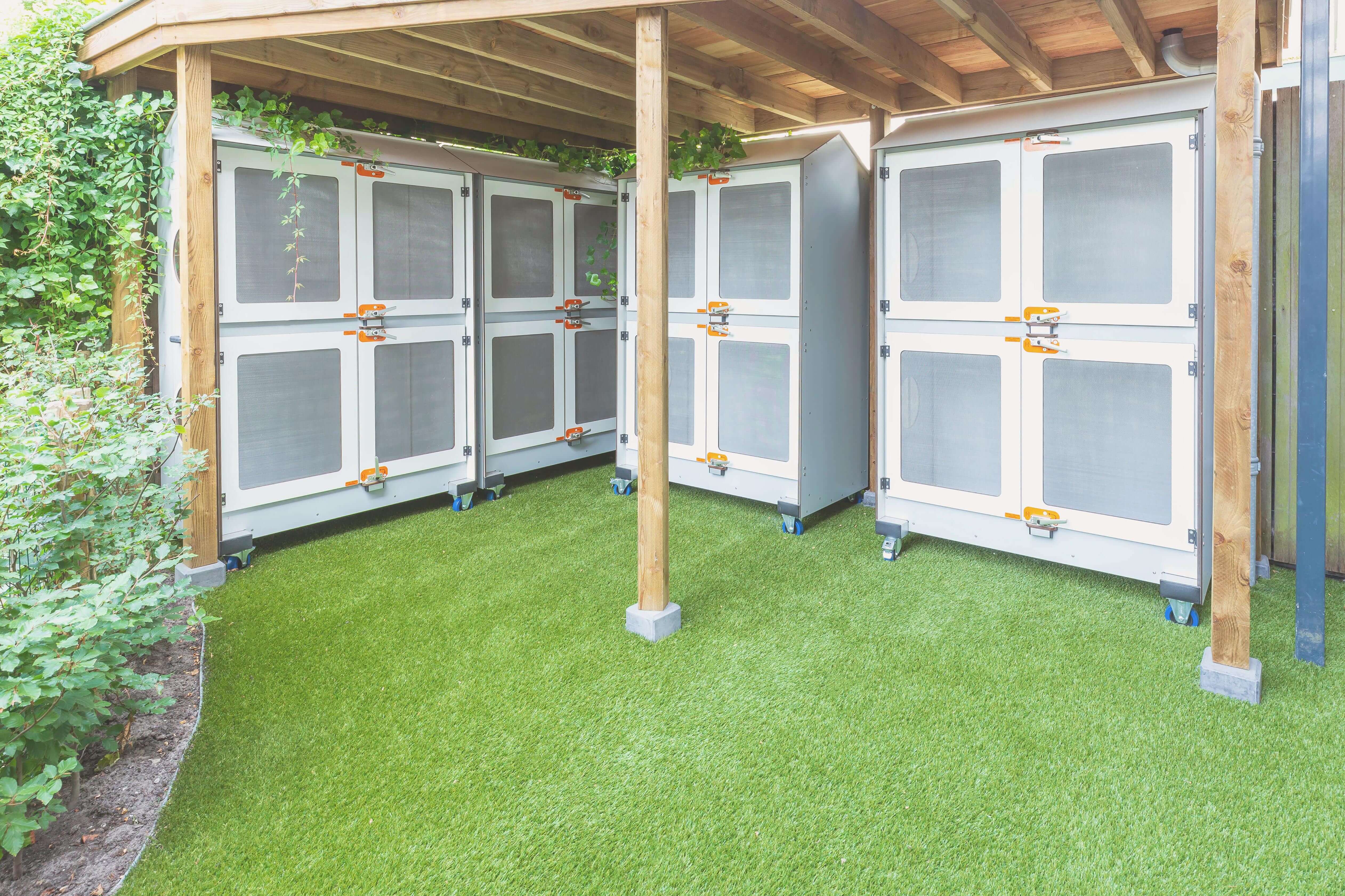 Buiten slapen bij Kindergarden