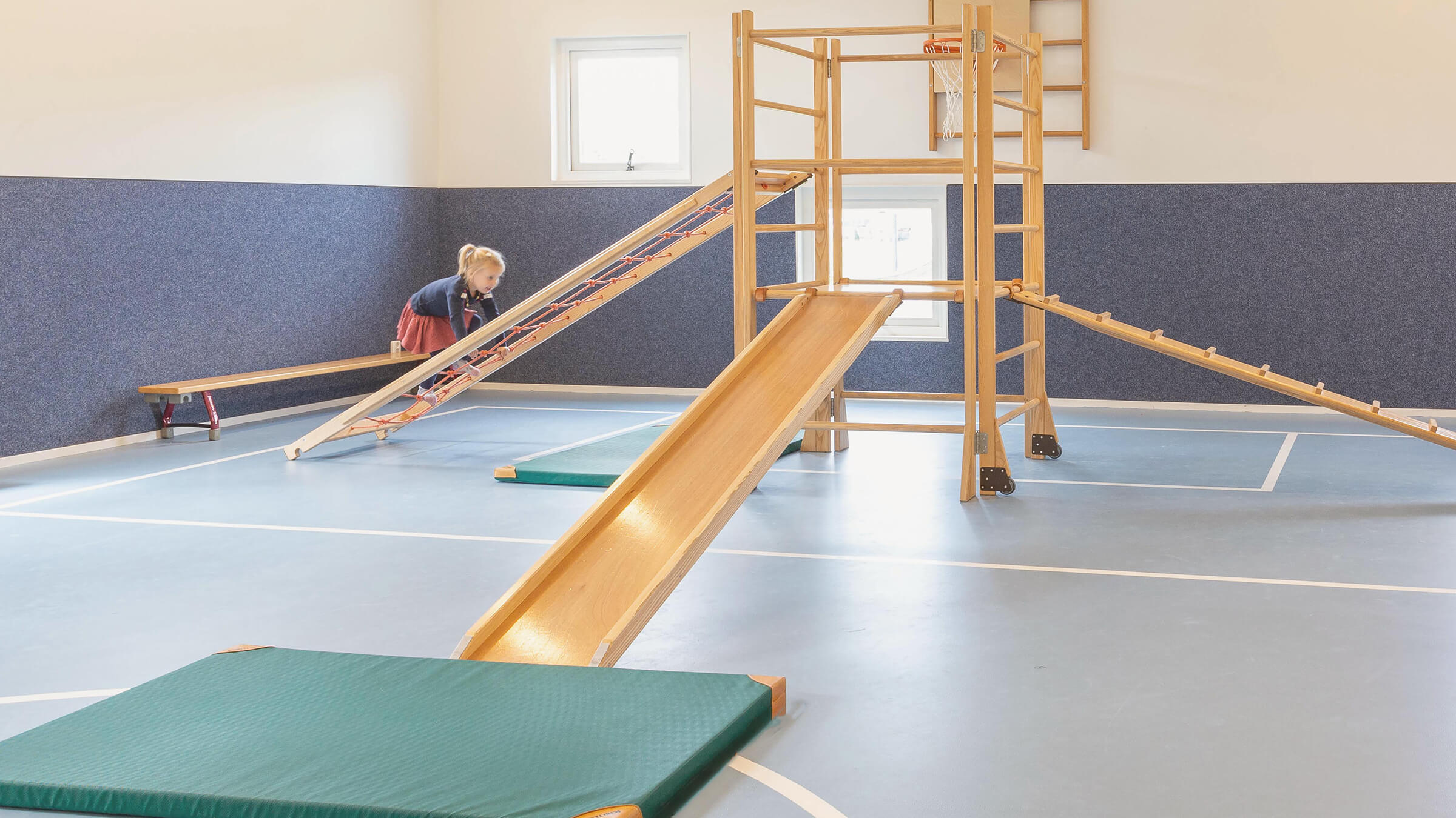 Een gym op de BSO van Kindergarden