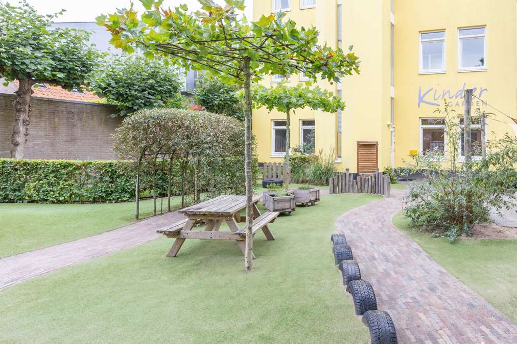 De tuin van Kindergarden Amersfoort