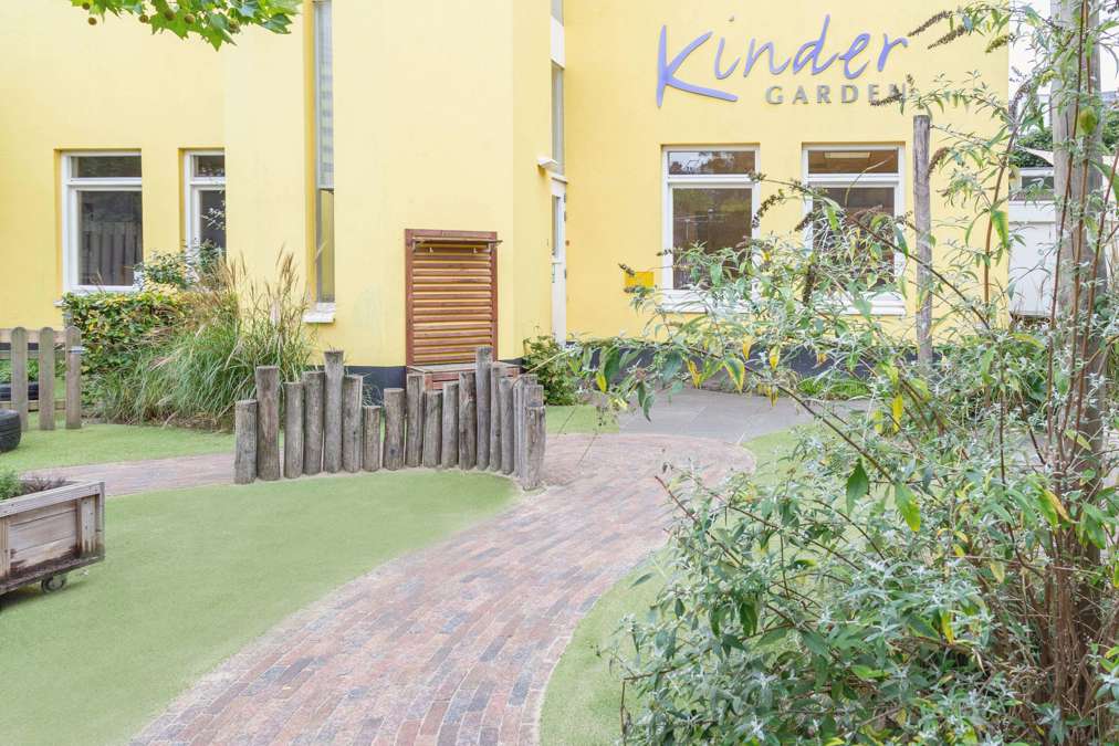 De tuin van Kindergarden Amersfoort