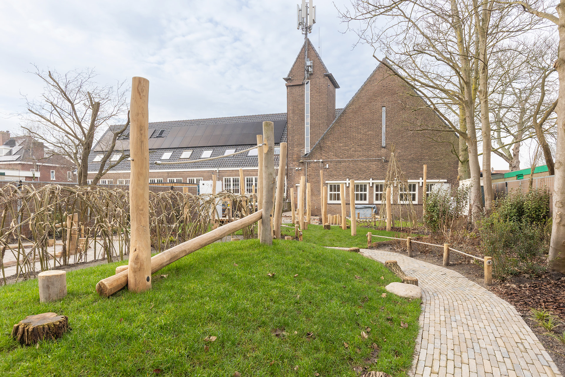 Kindergarden Marnixplein Haarlem tuin