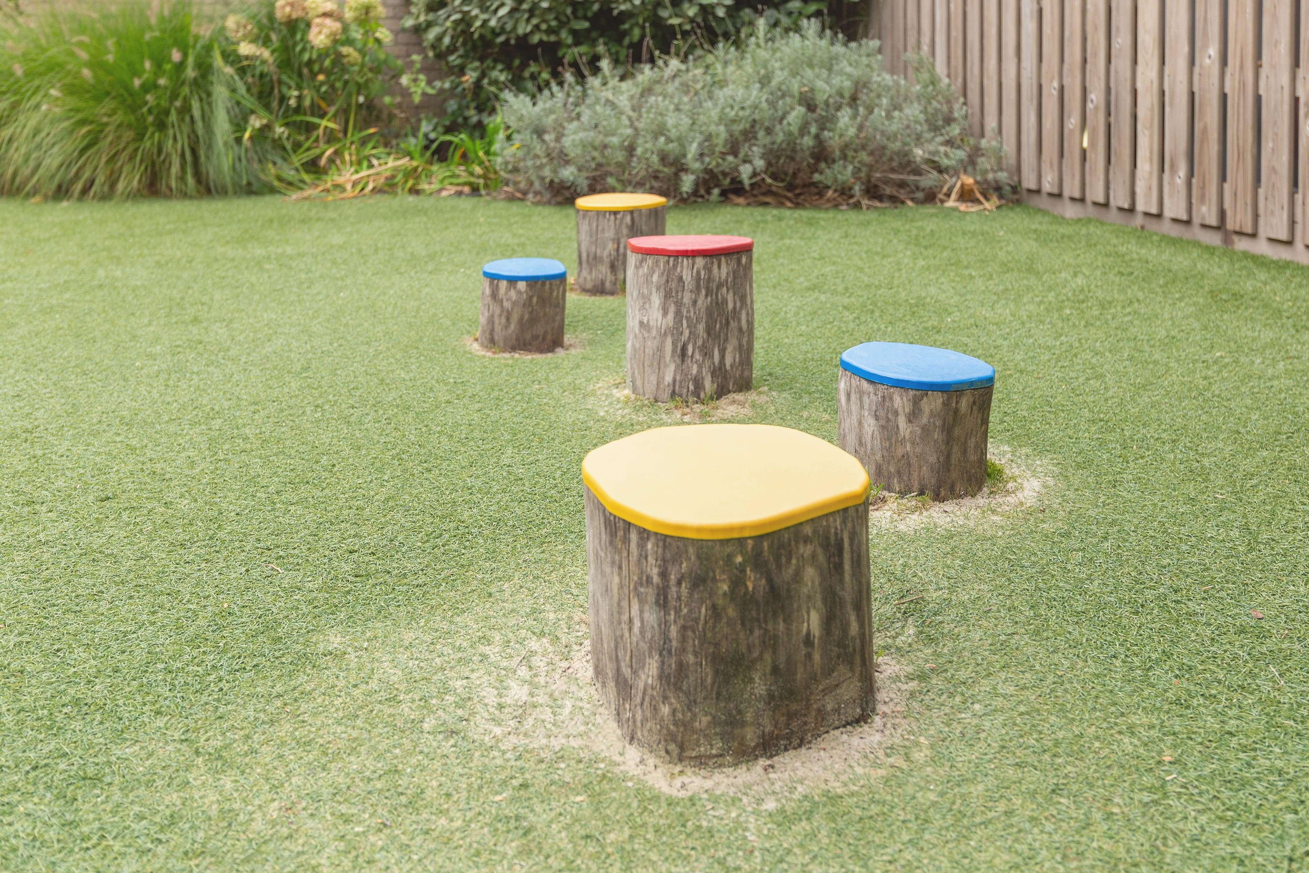 De tuin van Kindergarden Oisterwijk